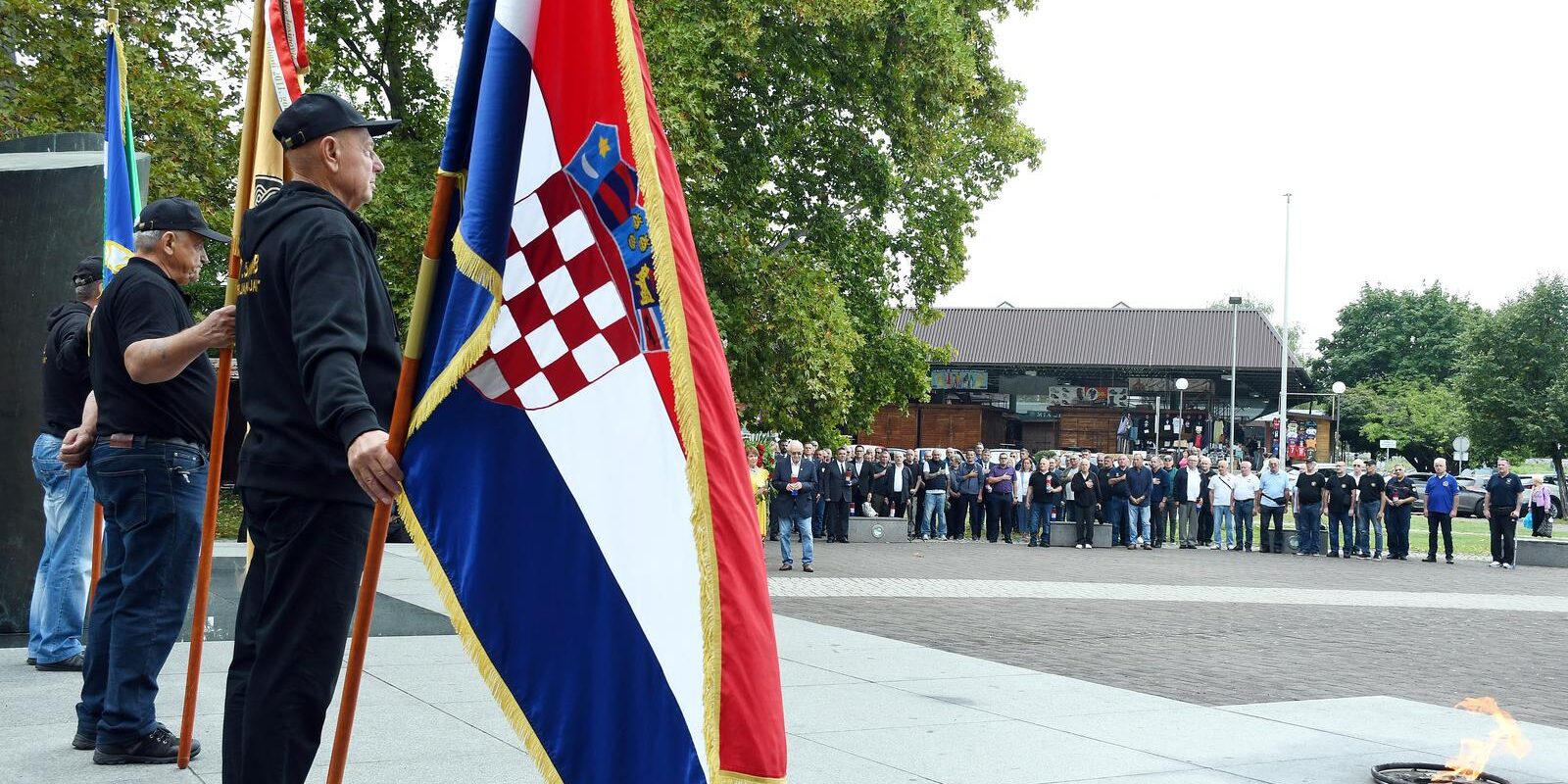 Proslava Dana branitelja grada Siska u Parku dr. Franje Tuđmana