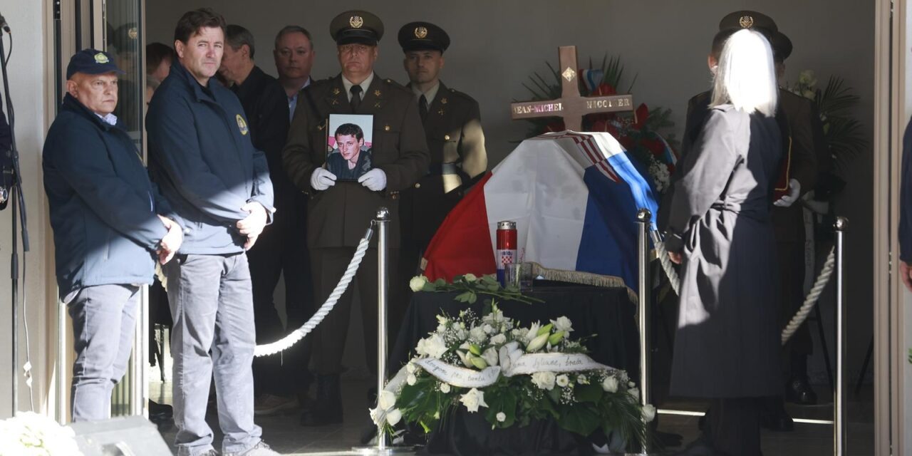 Vukovar:  Posljednji ispraćaj  Jean-Michela Nicoliera