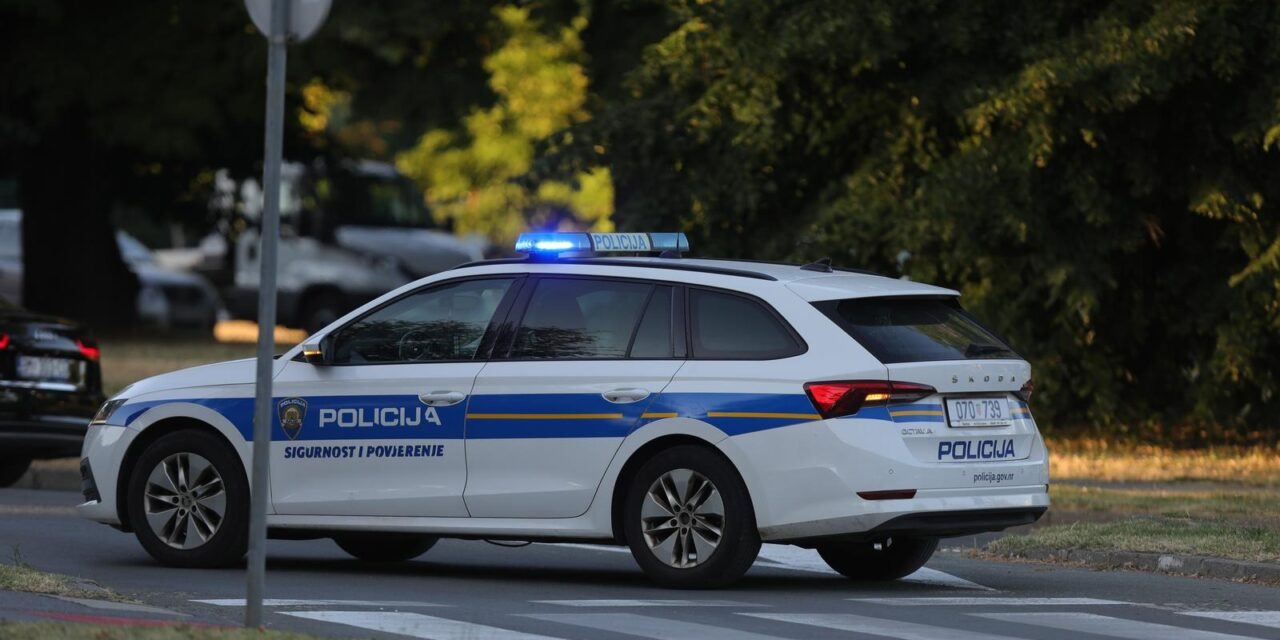 Osijek: Sudar vatrogasnog kamiona i automobila u Vukovarskoj ulici