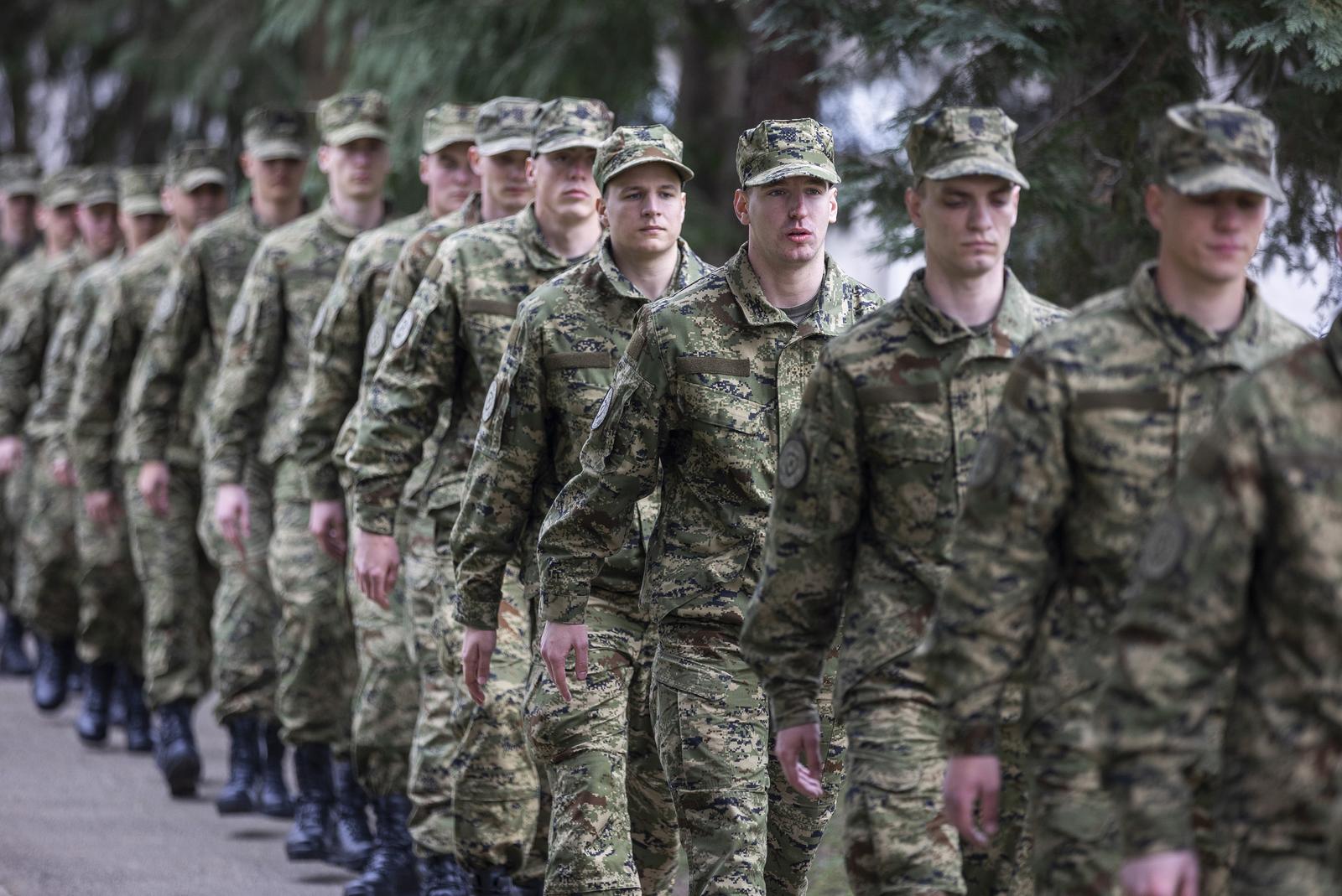 Požega: Svečana prisega 41. naraštaja ročnika na dragovoljnom vojnom osposobljavanju