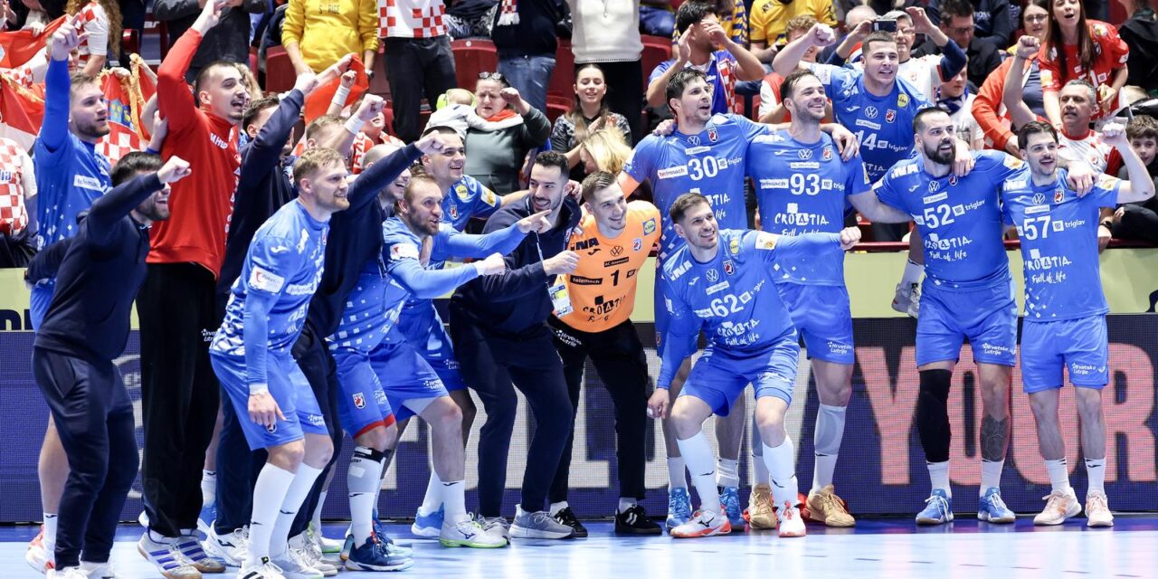 Malmo: Hrvatska izborila polufinale EHF Europskog prvenstva