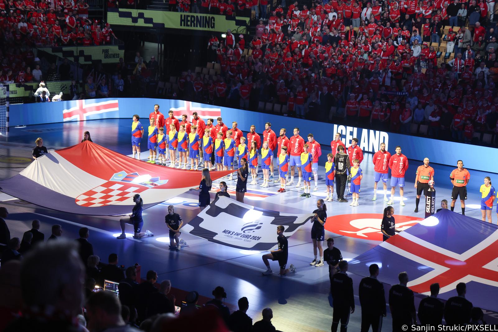 Susret Islanda i Hrvatske u utakmici za treće mjesto EHF Europskog prvenstva
