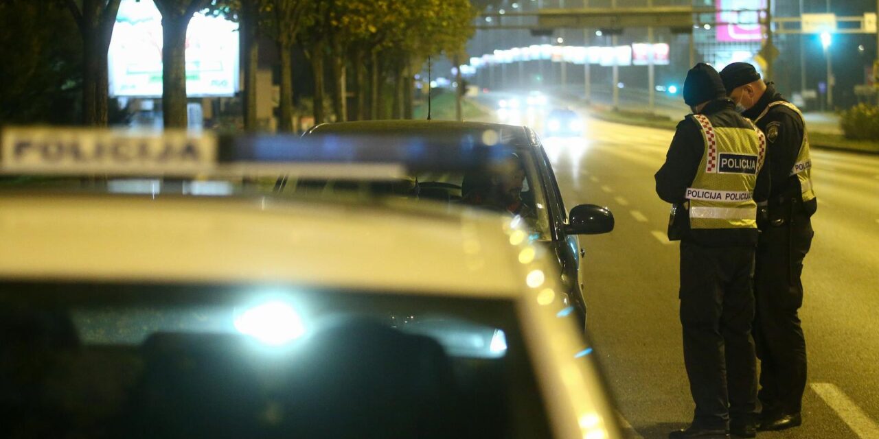 Zagreb: Prometna policija kontrolira vozače povodom Martinja