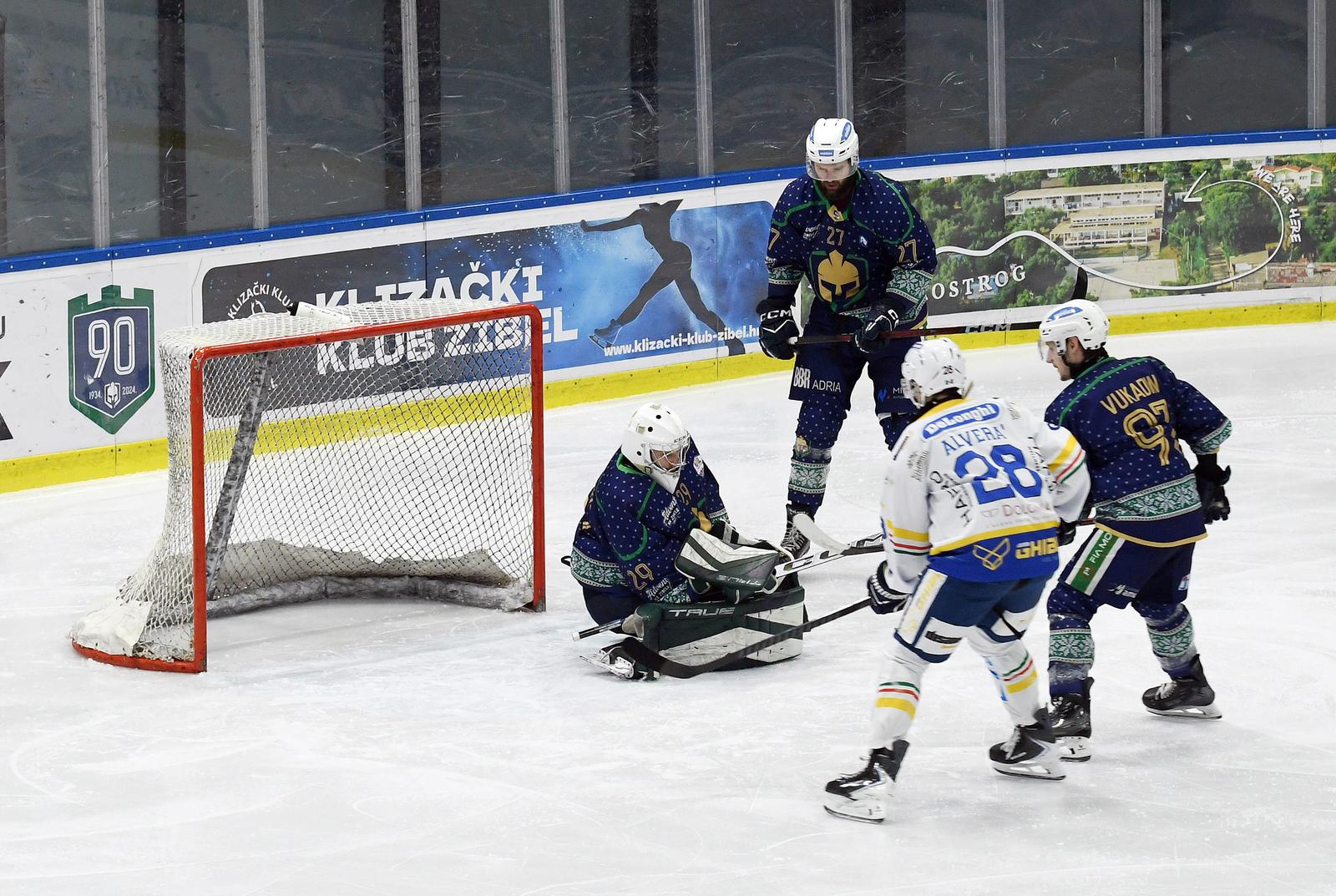 Sisak: Alpska hokejaška liga,KHL Sisak dočekao je Cortinu