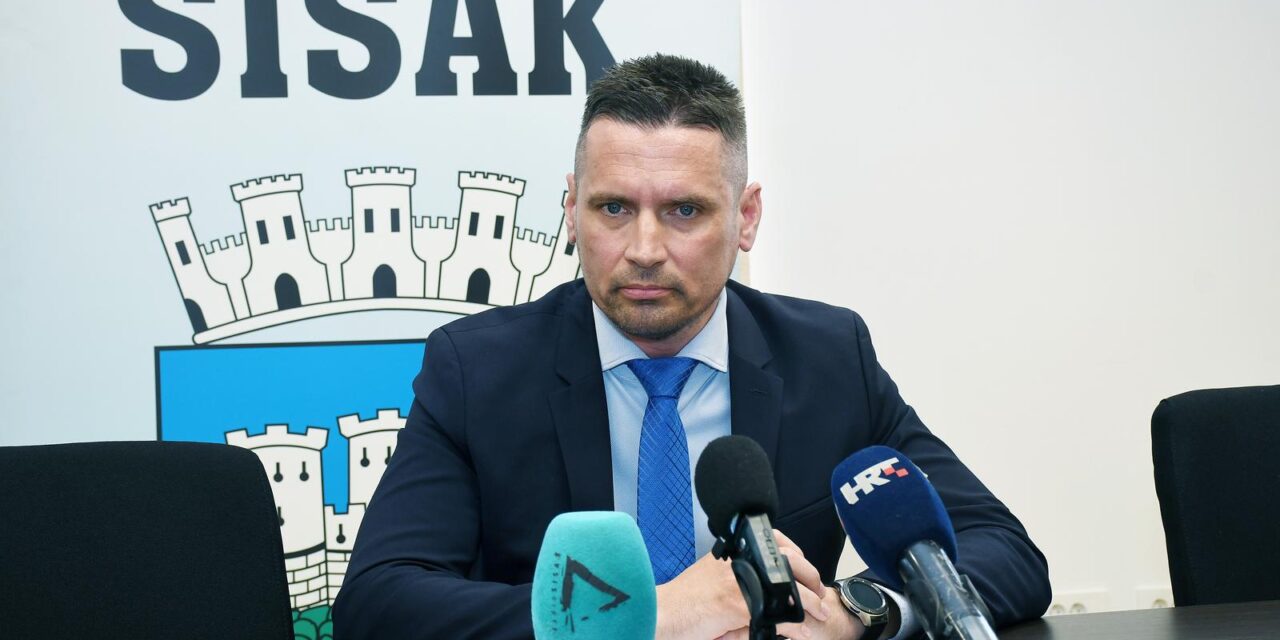 Sisak: Gradonačelnik Domagoj Orlić o presudi Visokog trgovačkog suda u sporu vezanom uz izgradnju sportske dvorane