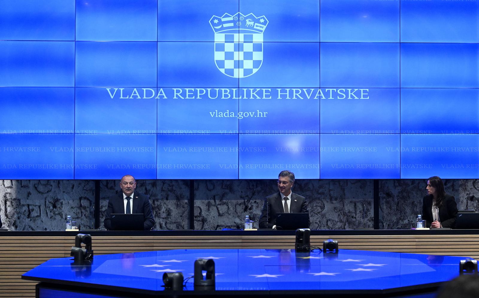 Zagreb: 155. sjednica Vlade