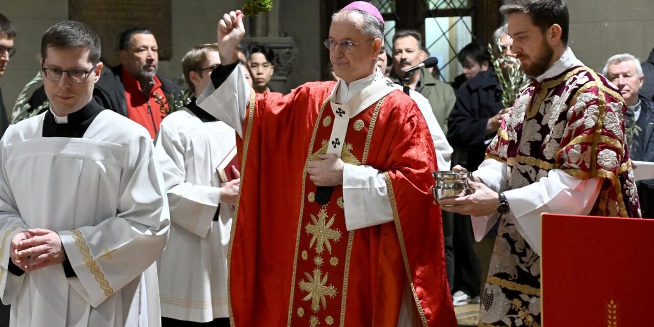 Zagreb: Nadbiskup Kutleša predvodio je svečano euharistijsko slavlje Nedjelje Muke Gospodnje – Cvjetnice