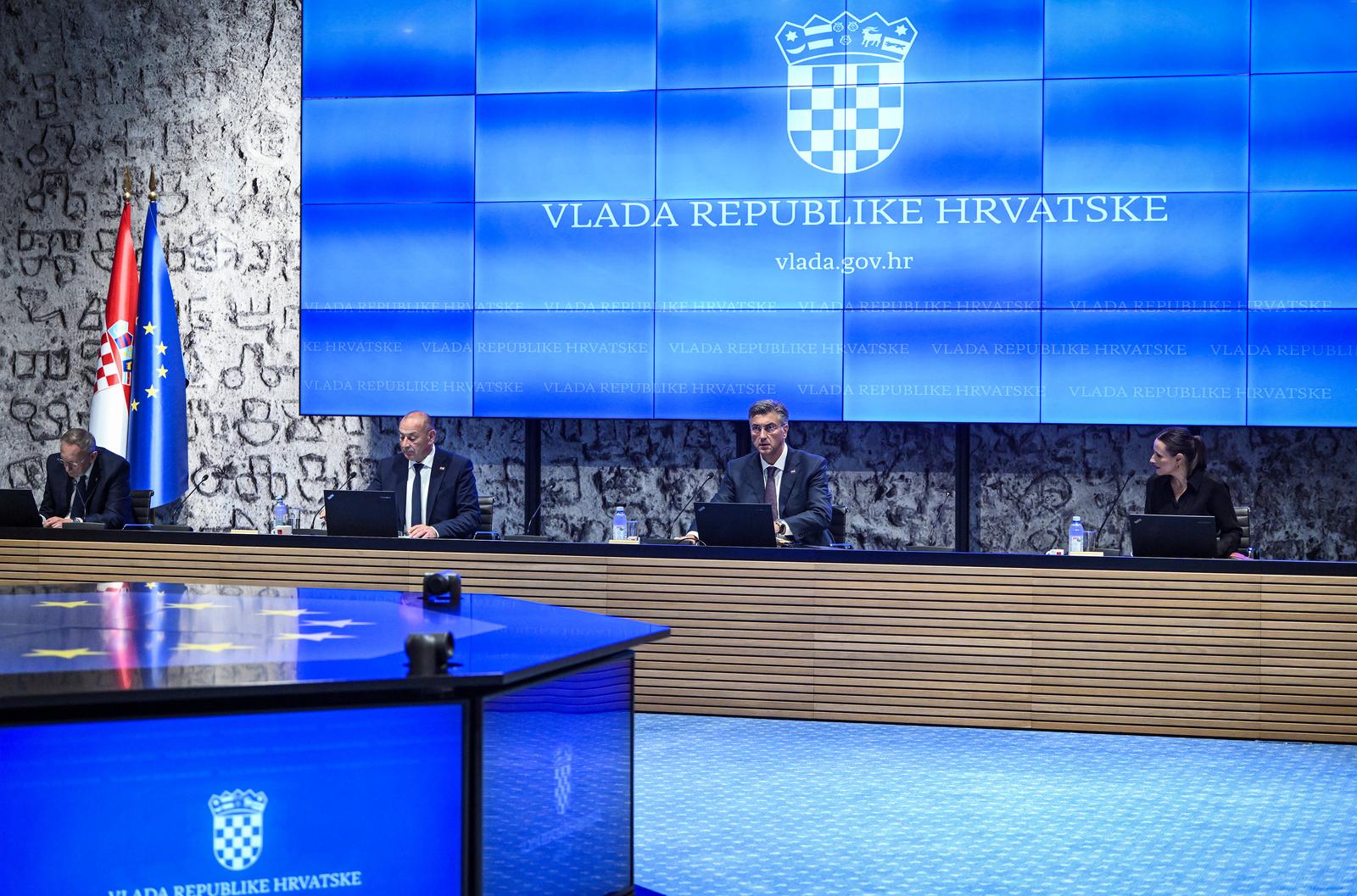 Zagreb: 177. sjednica Vlade RH