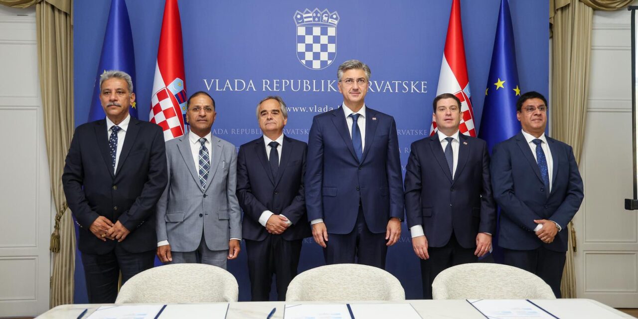 Zagreb: Potpisivanje ugovora za projekt željezničke pruge Dugo Selo – Novska