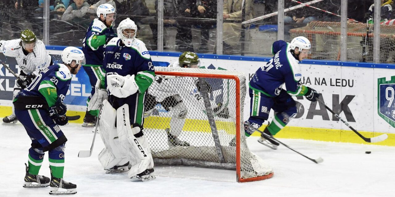 Sisak: Sedma utakmica polufinala Alpske hokej lige KHL Sisak – HC Merano 2:3