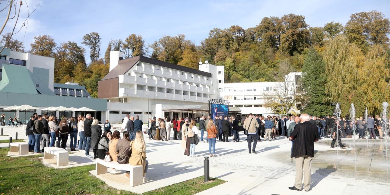 Topusko: Otvorenje obnovljenog i moderniziranog Lječilišta Topusko i Top terme Topusko